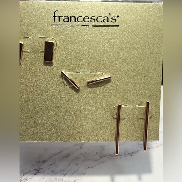 NWT 3 Ear Climber Earring Sets - Picture 4 of 7